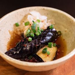 Deep-fried eggplant