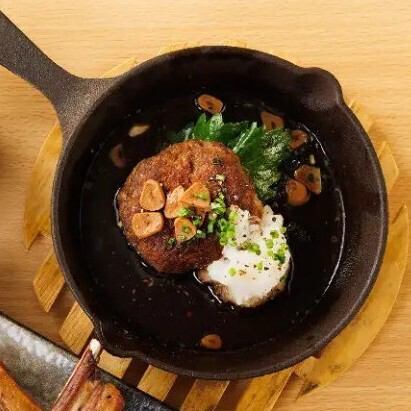 常陸牛のハンバーグ