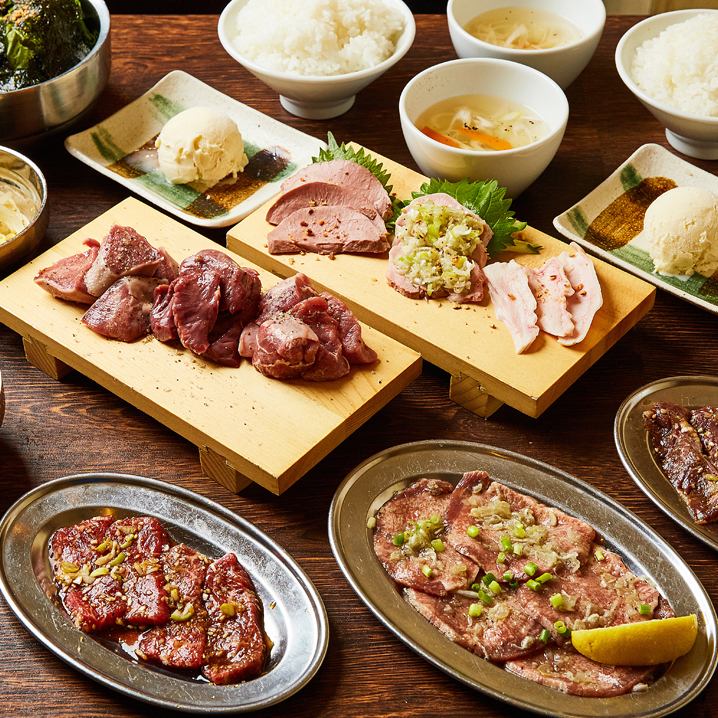 一番人気！『肉力屋コース』全8品2時間飲み放題付3480円(税込)～