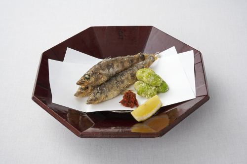 目光の唐揚げ