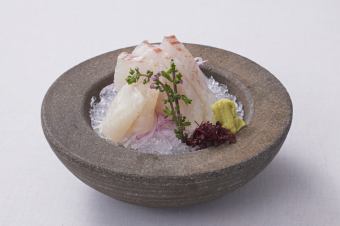 愛媛県産　八十八鯛のお造り