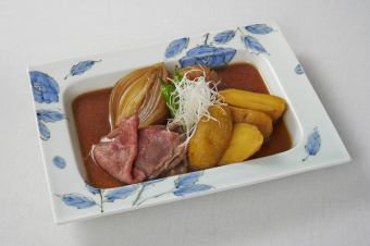 黒毛和牛とインカのめざめの肉じゃが