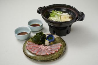 金眼鲷和海藻涮涮锅