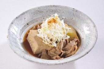 和食屋の肉豆腐