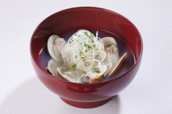 蛤の酒蒸し