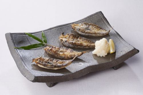 めひかりの干物焼き