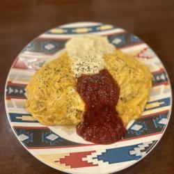Omelette rice