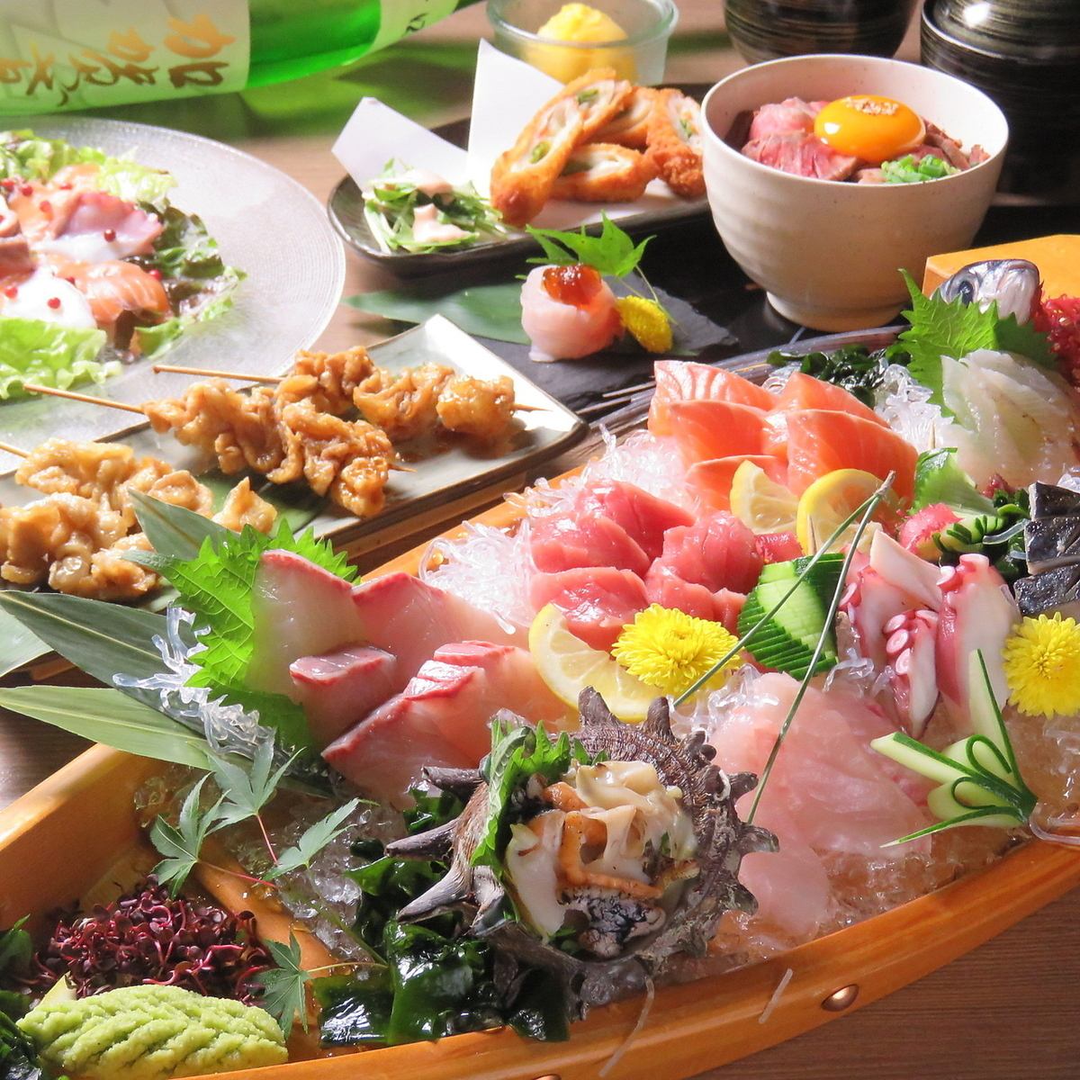 Kanazawa Katamachi All-you-can-drink Private room Oden Izakaya Nodoguro After-party Birthday Meat Seafood Korinbo Hotpot