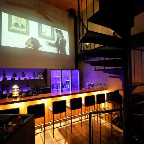 Table seats on the second floor are also available.