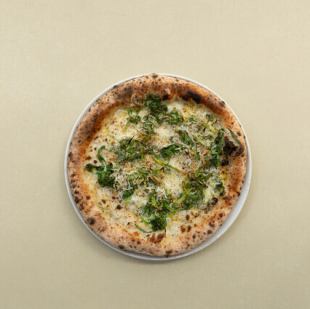 釜揚げしらす/葉葱・焦がし醤油バター