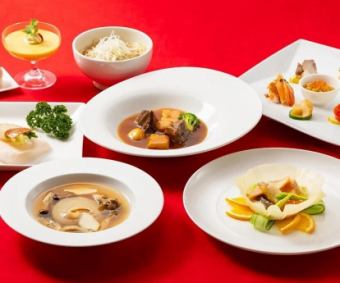 [Ryu Course/Free drink included] Ezo abalone, Peking duck, shark fin, etc. ¥15,812→¥14,000