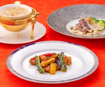 [Ryu Lunch] A seven-course lunch featuring seasonal ingredients