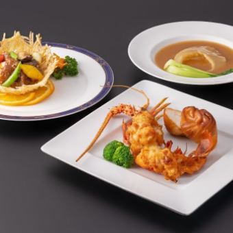 【エクセレントコース】フカヒレ×黒毛和牛など豪華食材を使った極上コース