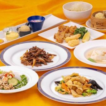 【メインが選べる】中華スイーツ付き選べるメインランチ