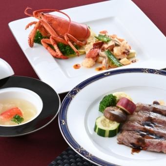 【エクセレントコース】フカヒレ×黒毛和牛など豪華食材を使った極上コース