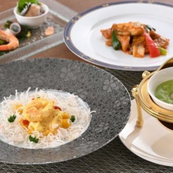 【リュウランチ】季節感あふれる旬の食材を味わうランチ全7品