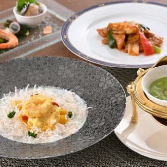 【リュウランチ】季節感あふれる旬の食材を味わうランチ全7品
