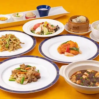 【メインが選べる】中華スイーツ付き選べるメインランチ