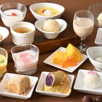 【9月10月平日限定！】　中華スイーツオーダービュッフェ付　選べるメインランチ