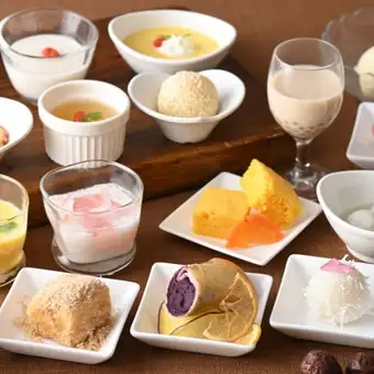 【9月10月平日限定！】　中華スイーツオーダービュッフェ付　選べるメインランチ