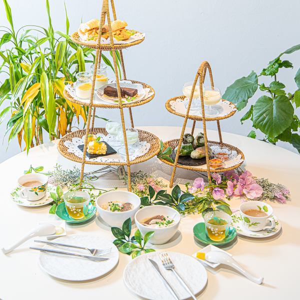 【女子会・ママ会におすすめ】Amioアフタヌーンティーコース 4500円(税込)