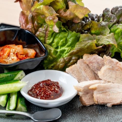 本格韓国料理を堪能