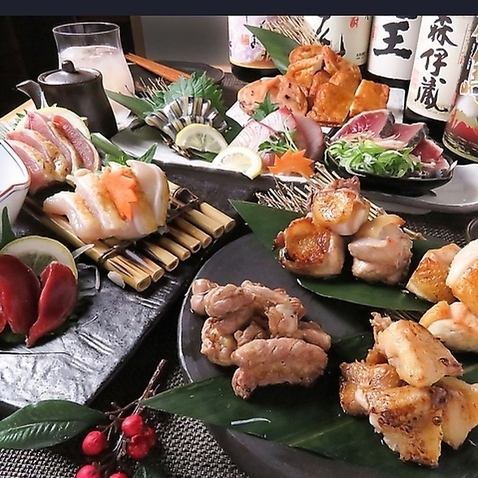四季折々の食材を料理長が厳選。旬の味覚をお楽しみいただける個室居酒屋『炭家』