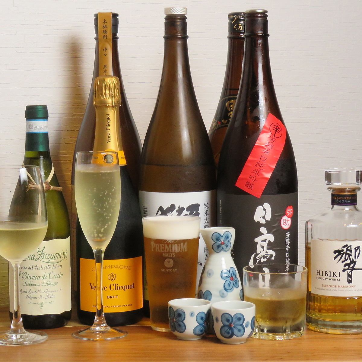 生ビールもOK！カクテルなども含む30種以上飲み放題が2h1980円！