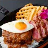Loco Moco & Beef (Can be changed to garlic rice for an additional 150 yen)