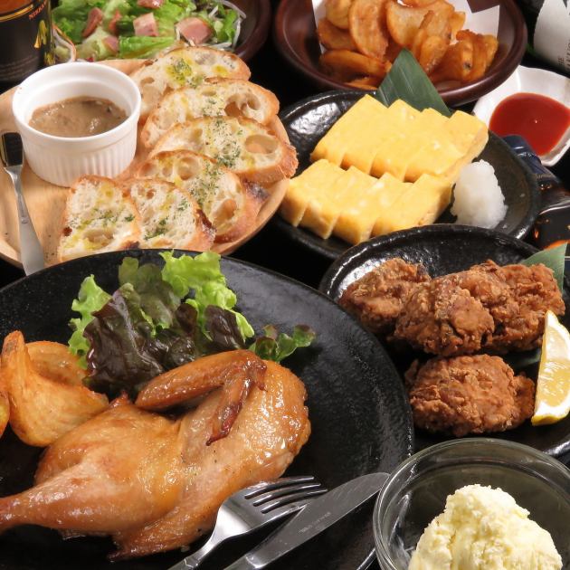 女子会コース 2h飲み放題付き ヘルシーな女子会コース 4000円 税込 71 Golf Chickendining ゴルフ チキンダイニング 町田