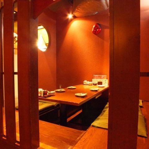 [車站前]可以在安靜的日式空間中享用的創意日式料理。有6至8人的私人房間♪