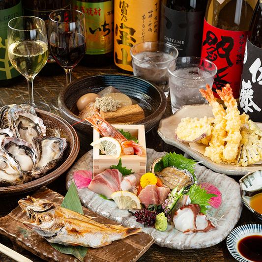 誰かに教えたくなる居酒屋【4大名物】牡蠣・天ぷら・鮮魚・おでんをご堪能ください◎