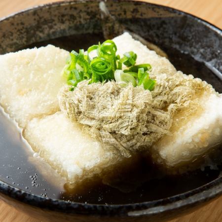 豆腐の揚げ出し