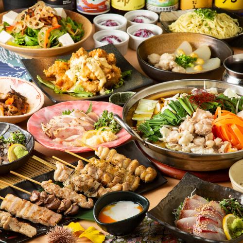 추천 W 메인! 엄선 돼지 사가리의 호쾌하게 구워 구이와 선택할 수있는 냄비 플랜 [10 품] 음료 무제한 ◆ 저녁 코스