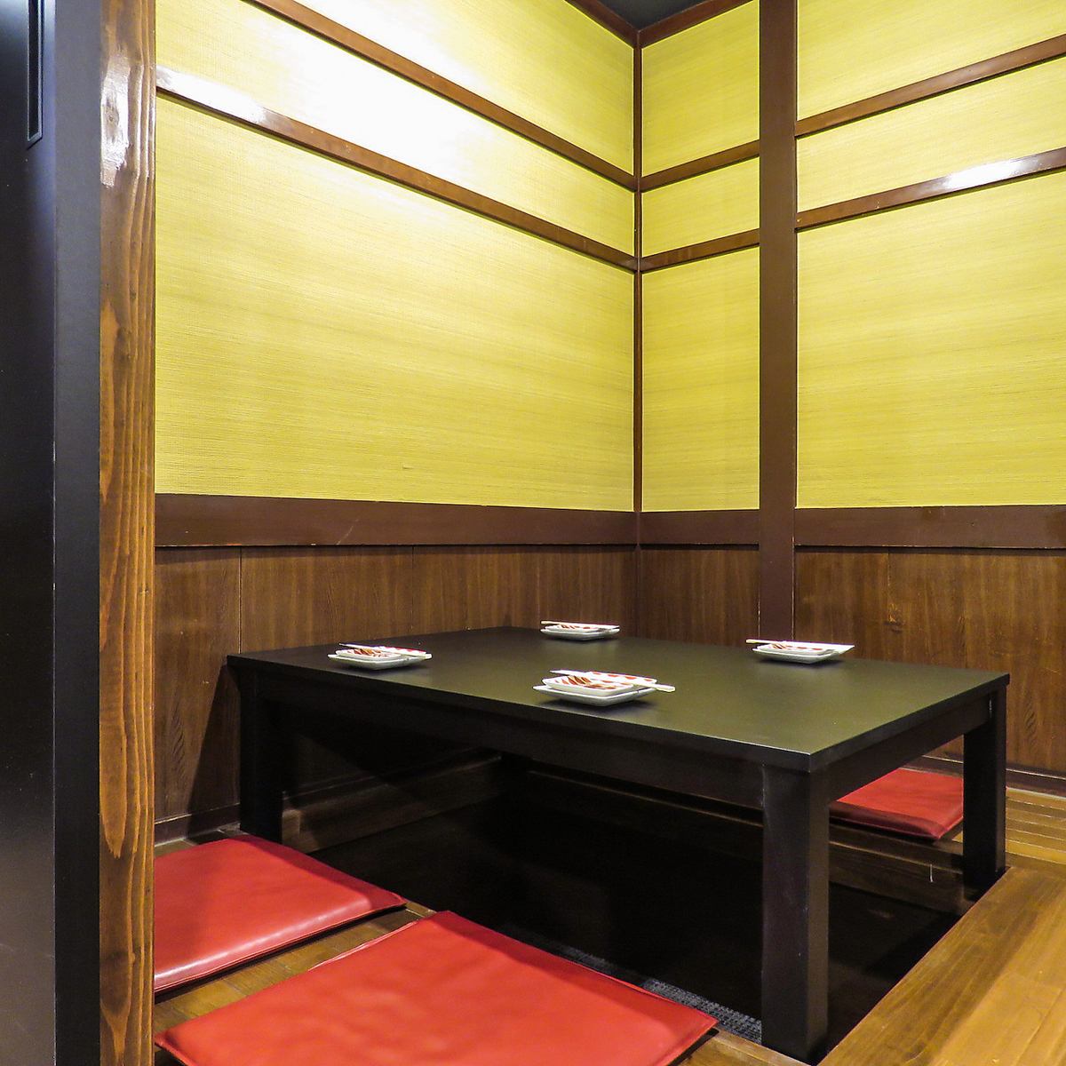 The Hamaguchi store is also fully equipped with private rooms!