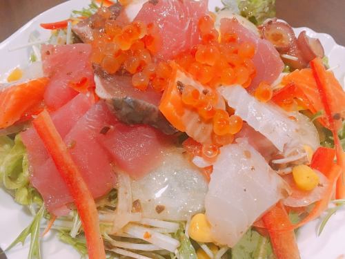 今天的海鲜沙拉