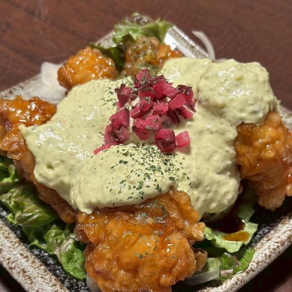 【ずんだのタルタルチキン南蛮】