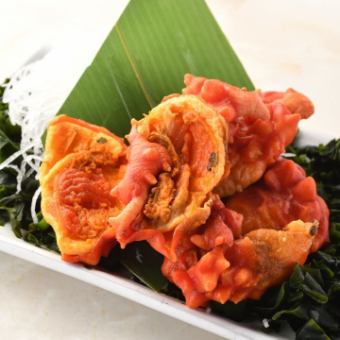 Steamed sea squirts from Onagawa