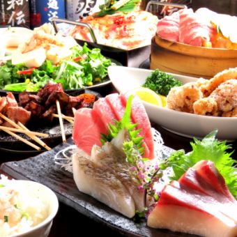 宮城県産JAPAN X豚のステーキなど2H飲放8品5000円⇒3980円 ☆プレミアム飲放付き☆