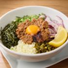 煮出鶏油を使った台湾まぜそば