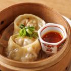 芝麻醤海老蒸餃子【辛】