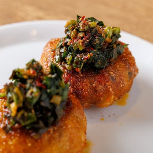 大蒜にら饅頭【辛】