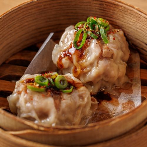 豚粗挽肉蒸し焼売