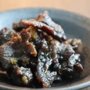 Beef tongue shigure