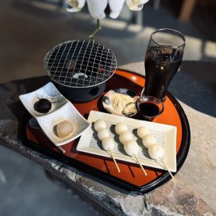 Grilled dumpling set (drink included)