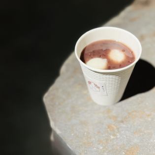 Oshiruko (red bean soup) - cold or hot