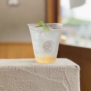 Homemade craft ginger ale