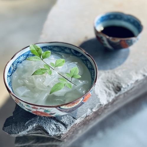 【期間限定】自家製葛切り