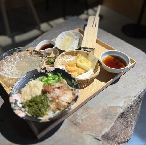[Summer only] Sticky udon set meal