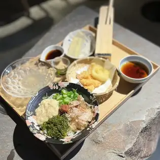 ねばりうどん定食